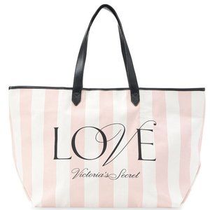 Victoria's Secret Love Stripe Tote